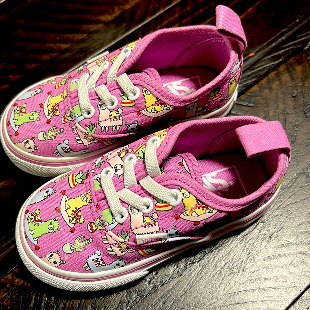 PINK LLAMA VANS 💕✨